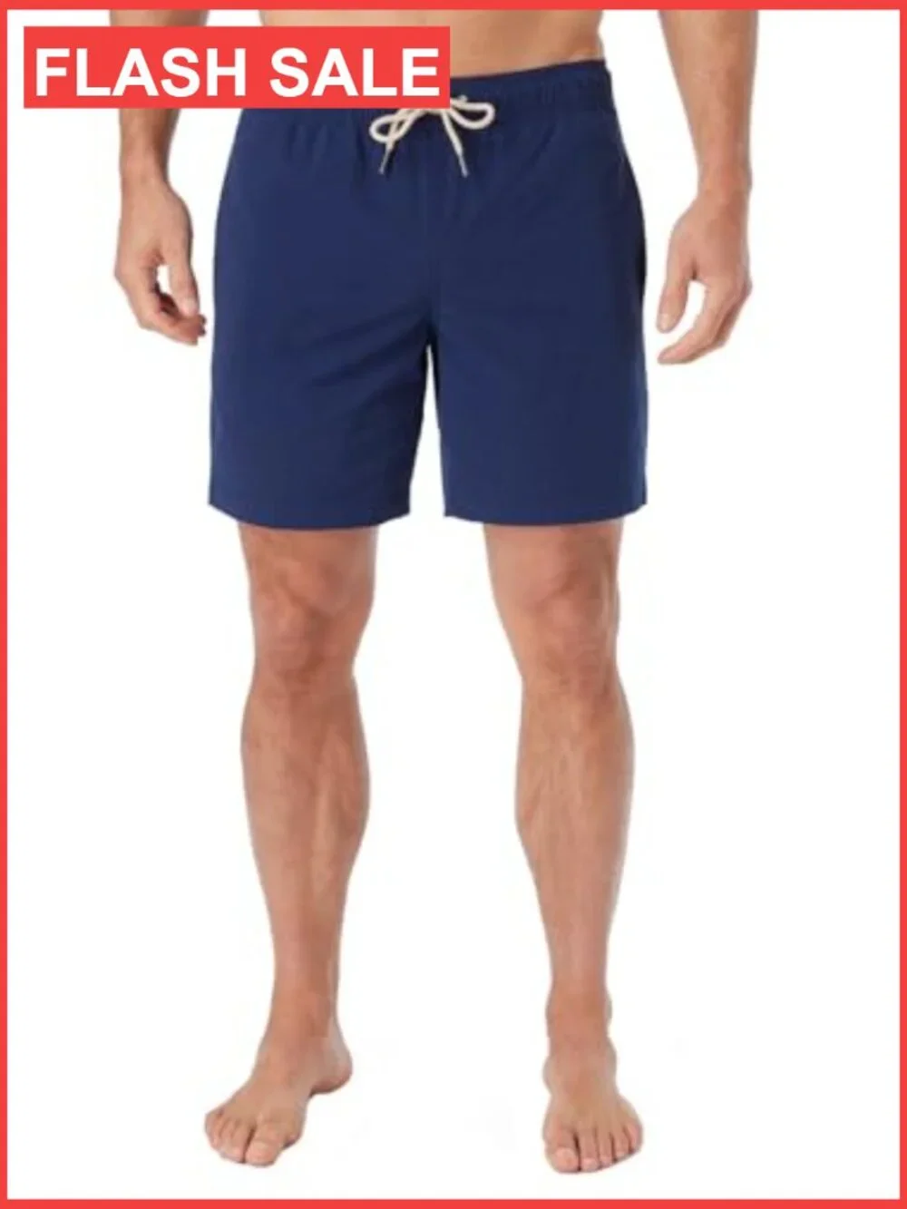 Men's Swim Trunks with Liner 7-Inch Inseam Quick Dry DWR